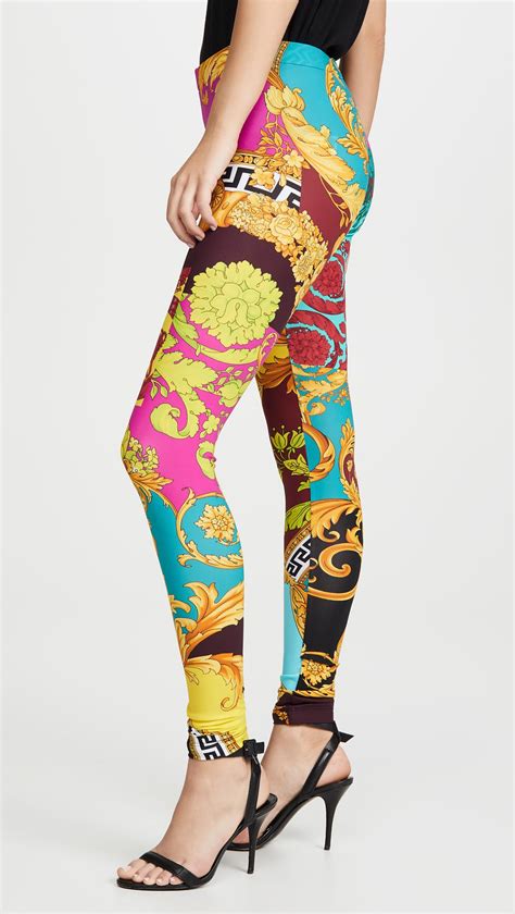 versace leggings for women|versace jeans skinny legging.